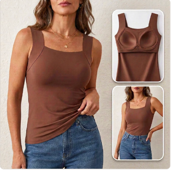Maggie's built-in bra tank